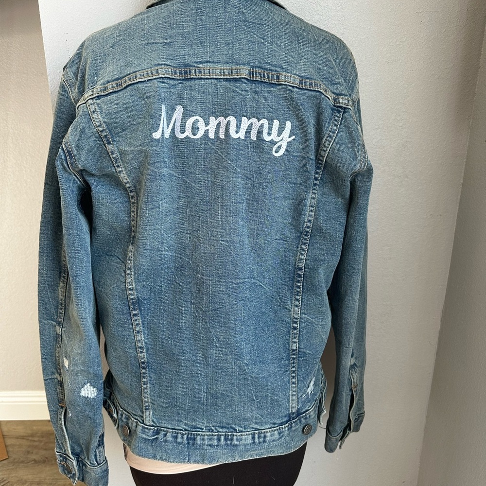 The “Mommy” Denim Jacket